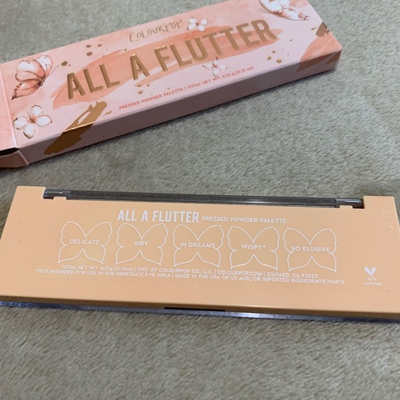 Colourpop Eyeshadow Palette in All A Flutter BNIB - Picture 4 of 11